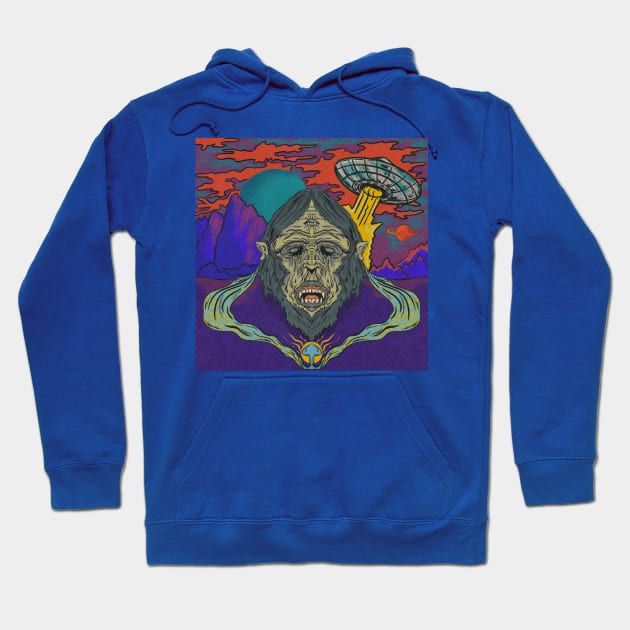 Stoned Ape Hoodie by Cottage 13 Designs